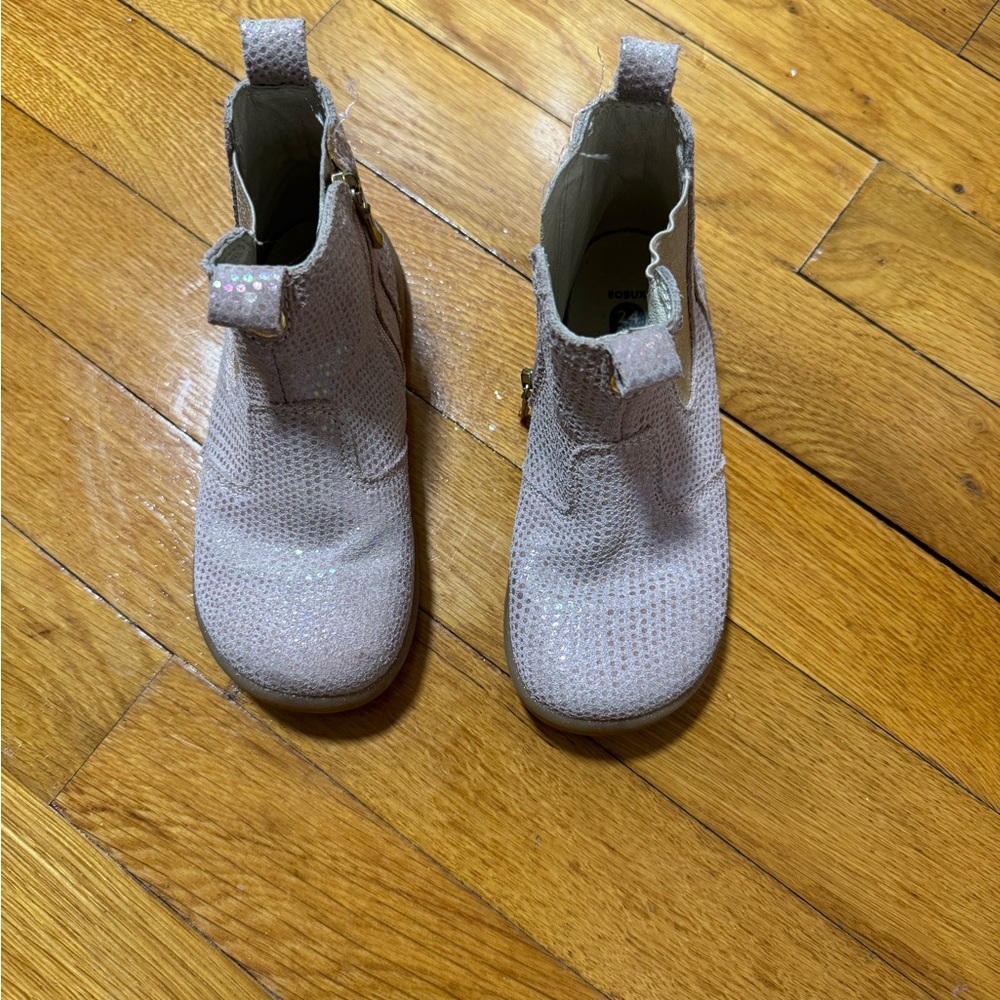 Bobux Glittery Pink Kids Boots